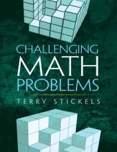 book Stickels Terry Challenging Math Problems Dover Publications (2015)