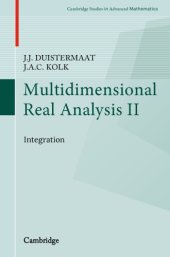 book Multidimensional Real Analysis II: Integration