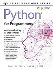 book Python for Programmers: with Big Data and Artificial Intelligence Case Studies