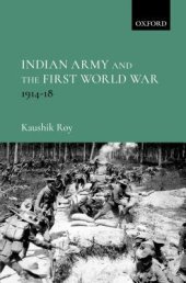 book Indian Army and the First World War