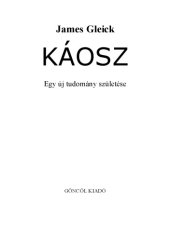 book Káosz - Egy új tudomány születése