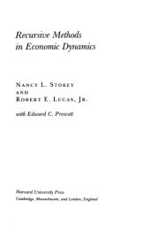 book Recursive Methods in Economic Dynamics