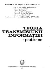 book Teoria transmisiunii informației, probleme