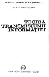 book Teoria transmisiunii informației