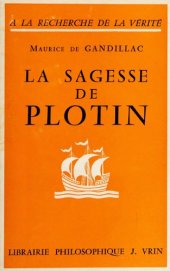 book La Sagesse de Plotin