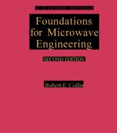 book Foundations for Microwave Engineering