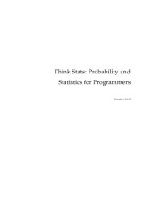 book ThinkStats