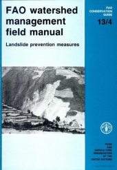 book FAO Watershed Management Field Manual (Landslide Prevention Measures)