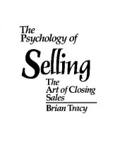 book Psychology of Selling Manual