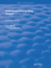 book Instrumental Data for Drug Analysis, Second Edition: Volume I