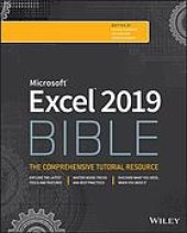 book Excel 2019 bible