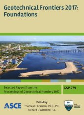 book Geotechnical Frontiers 2017: Foundations