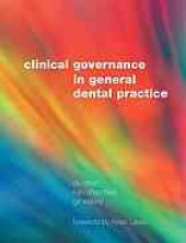 book Clinical governance in general dental practice