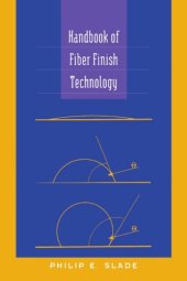 book Handbook of Fiber Finish Technology