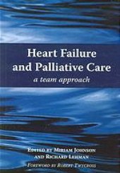 book Heart failure and palliative care: a team approach