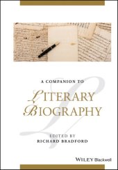 book A Companion to Literary Biography