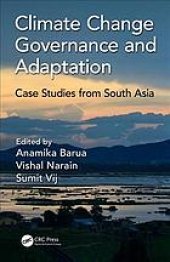 book Climate change governance and adaptation: case studies from South Asia