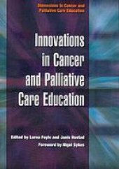 book Innovations in cancer and palliative care education