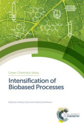 book Intensification of biobased processes