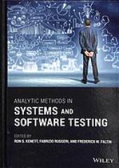 book Analytic methods in systems and software testing