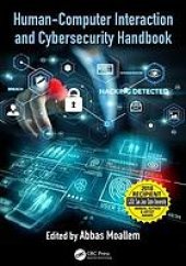 book Human-computer interaction and cybersecurity handbook