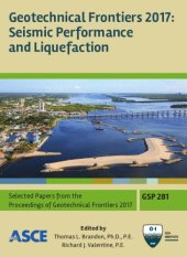 book Geotechnical Frontiers 2017: Seismic Performance and Liquefaction