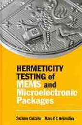 book Hermeticity testing of MEMS and microelectronic packages