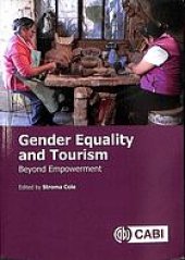 book Gender equality and tourism: beyondempowerment