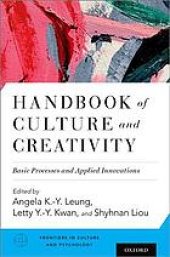 book Handbook of culture and creativity