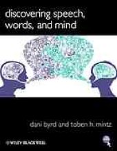 book Discovering Speech, Words, and Mind