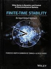 book Finite-time stability: an input-output approach