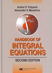 book Handbook of integral equations