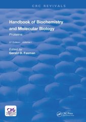 book Handbook of Biochemistry and Molecular Biology. Volume 1, Proteins