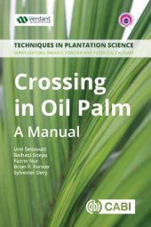 book Crossing in oil palm: a manual