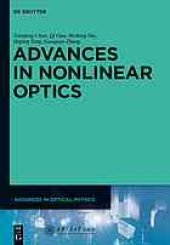 book Advances in nonlinear optics