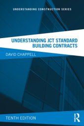 book Understanding JCT Standard Building Contracts