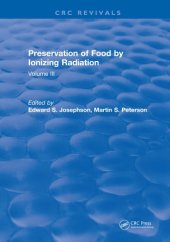 book Preservation of food by ionizing radiation. Volume III