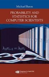 book Probability and statistics for computer scientists