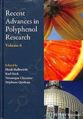 book Recent advances in polyphenol research. Volume 6