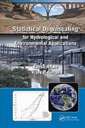 book Statistical downscaling for hydrological and environmental applications