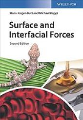 book Surface and Interfacial Forces