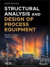 book Structural analysis and design of process equipment