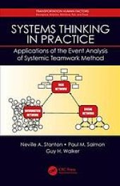 book Systems thinking in practice: applications of the event analysis of systemic teamwork method