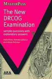 book New DRCOG examination: sample questions with explanatory answers