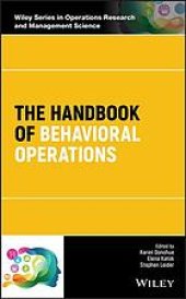 book The handbook of behavioral operations