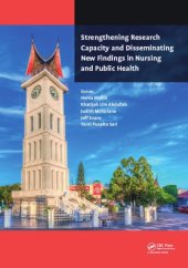 book Strengthening research capacity and disseminating new findings in nursing and public health