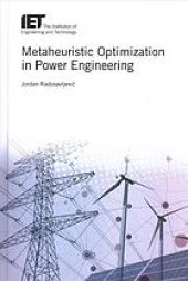 book Metaheuristic optimization in power engineering