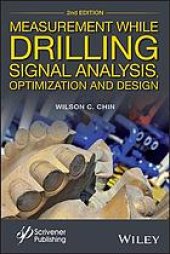 book Measurement while drilling (MWD): signal analysis, optimization, and design