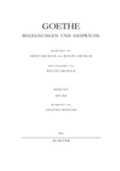 book Begegnungen und Gespräche Bd. XIV: 1823-1824