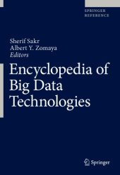 book Encyclopedia of Big Data Technologies